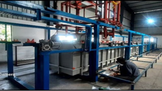 Semi Automatic Degreasing / Phosphating Line