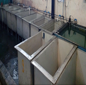 Semi Automatic Degreasing / Phosphating Line