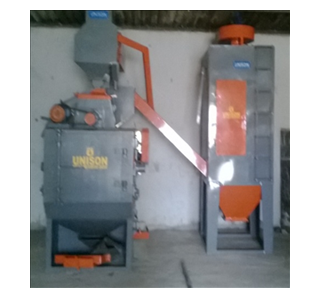 Shot Blasting Machine with SS Shot